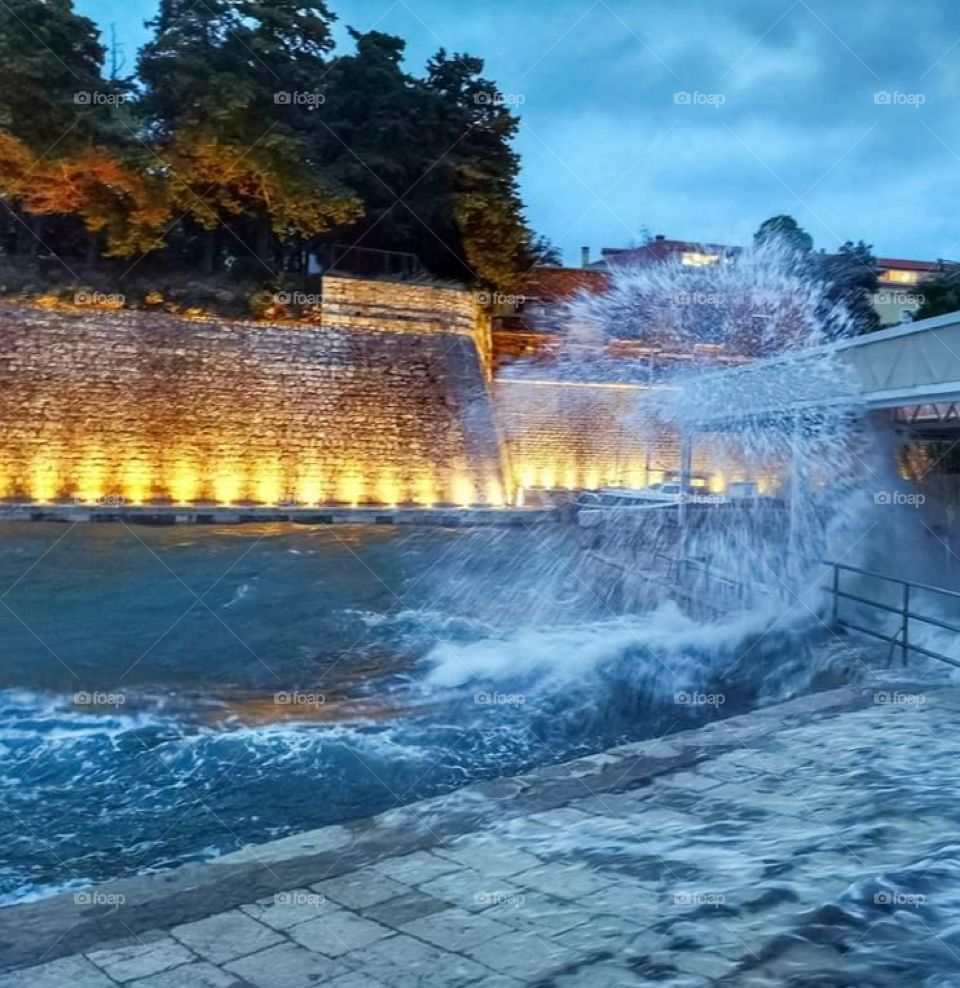 Zadar city from Croatia