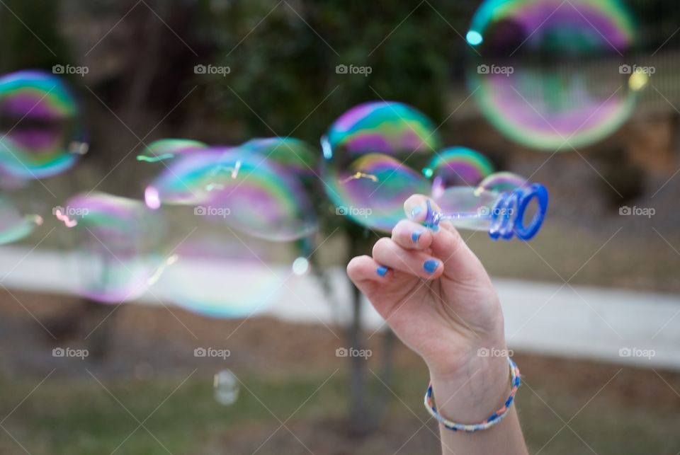 Bubble Blowing