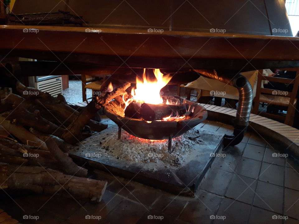Flame, Stove, Fireplace, Heat, Coal