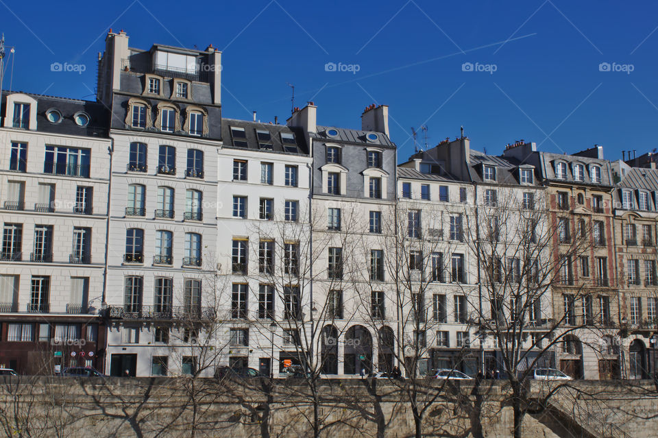building facades in paris france
