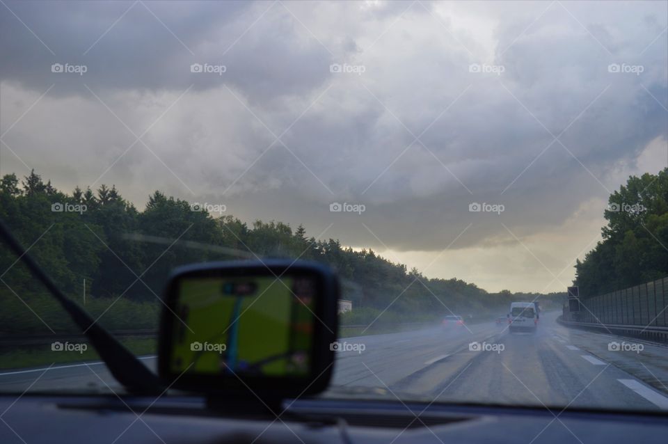 Storm clouds