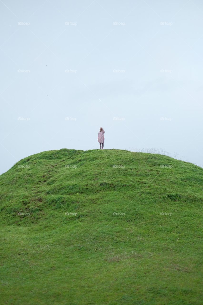 Walking in a meadow is like a dance with nature