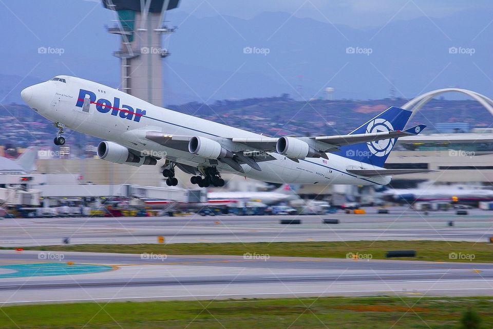 POLAR CARGO B747-400 LAX