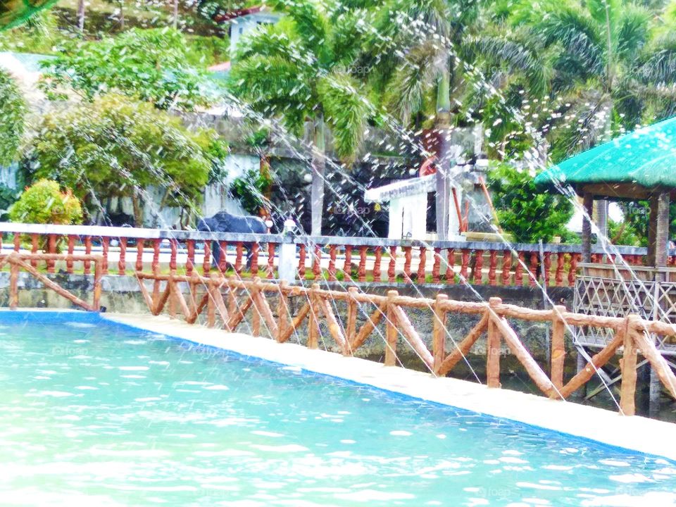 Sustainable design of swimming pool and beach resort!