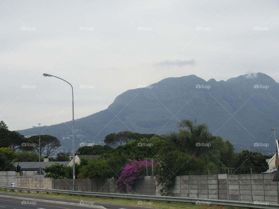 Roadside mountains