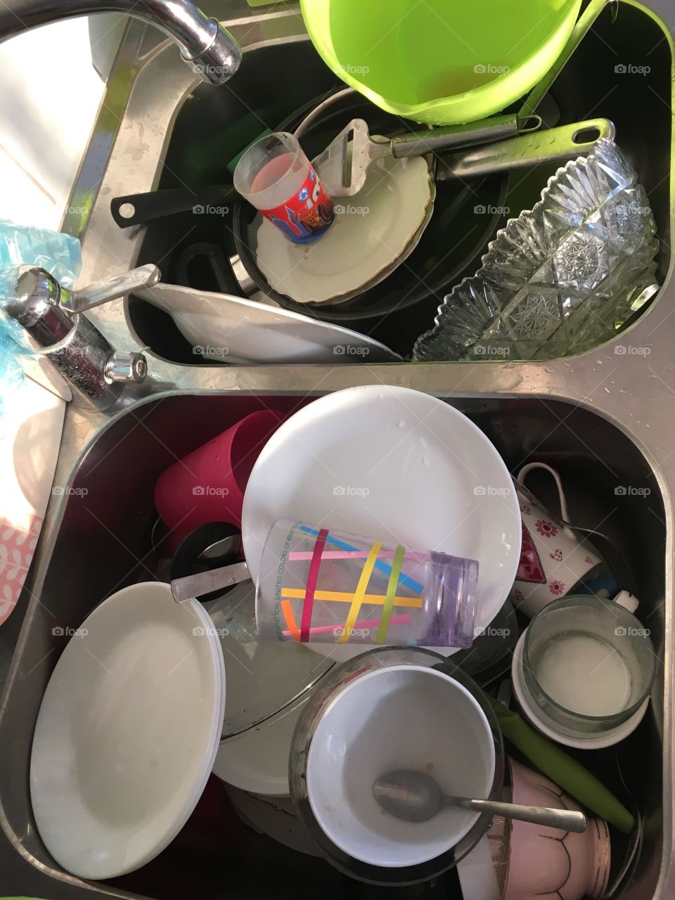 dirty dishes