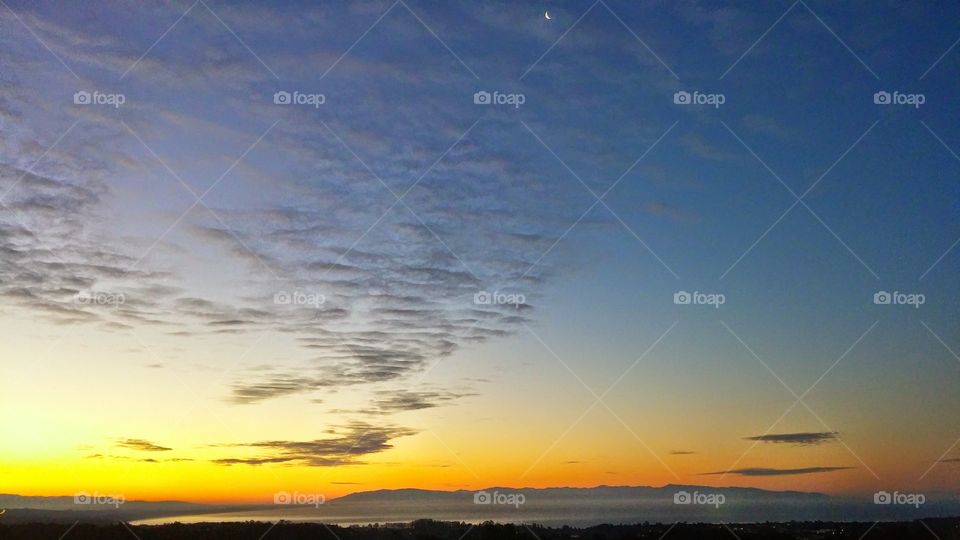 Monterey bay sunrise