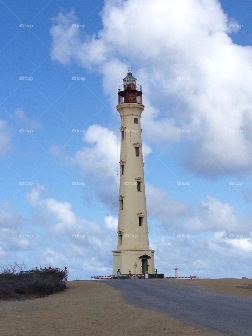 Lighthouse sun blue 