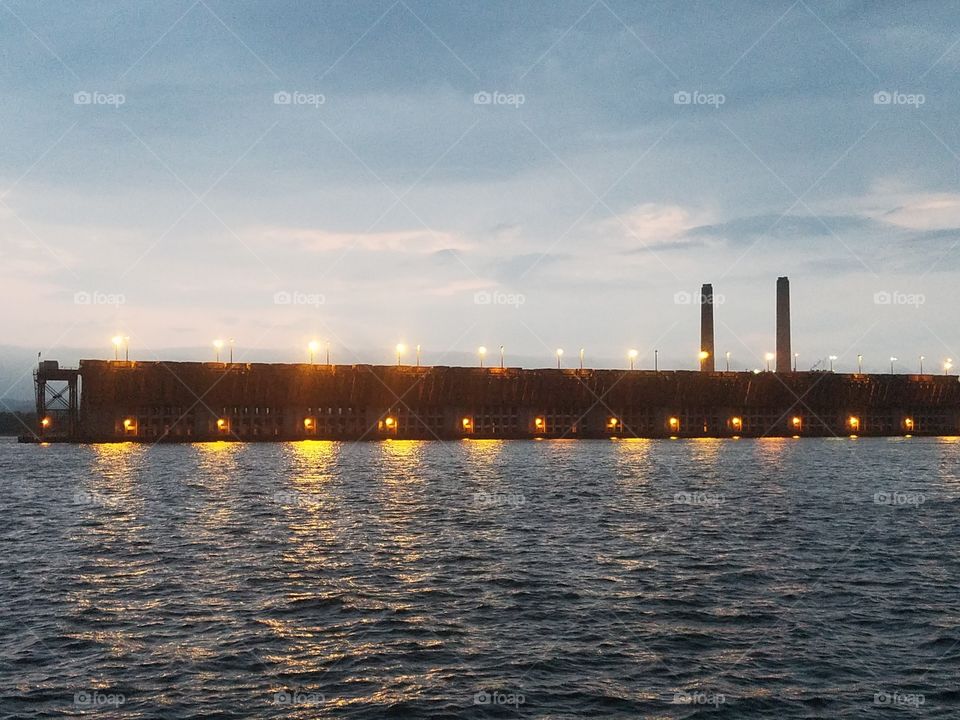 Working Iron Ore Dock