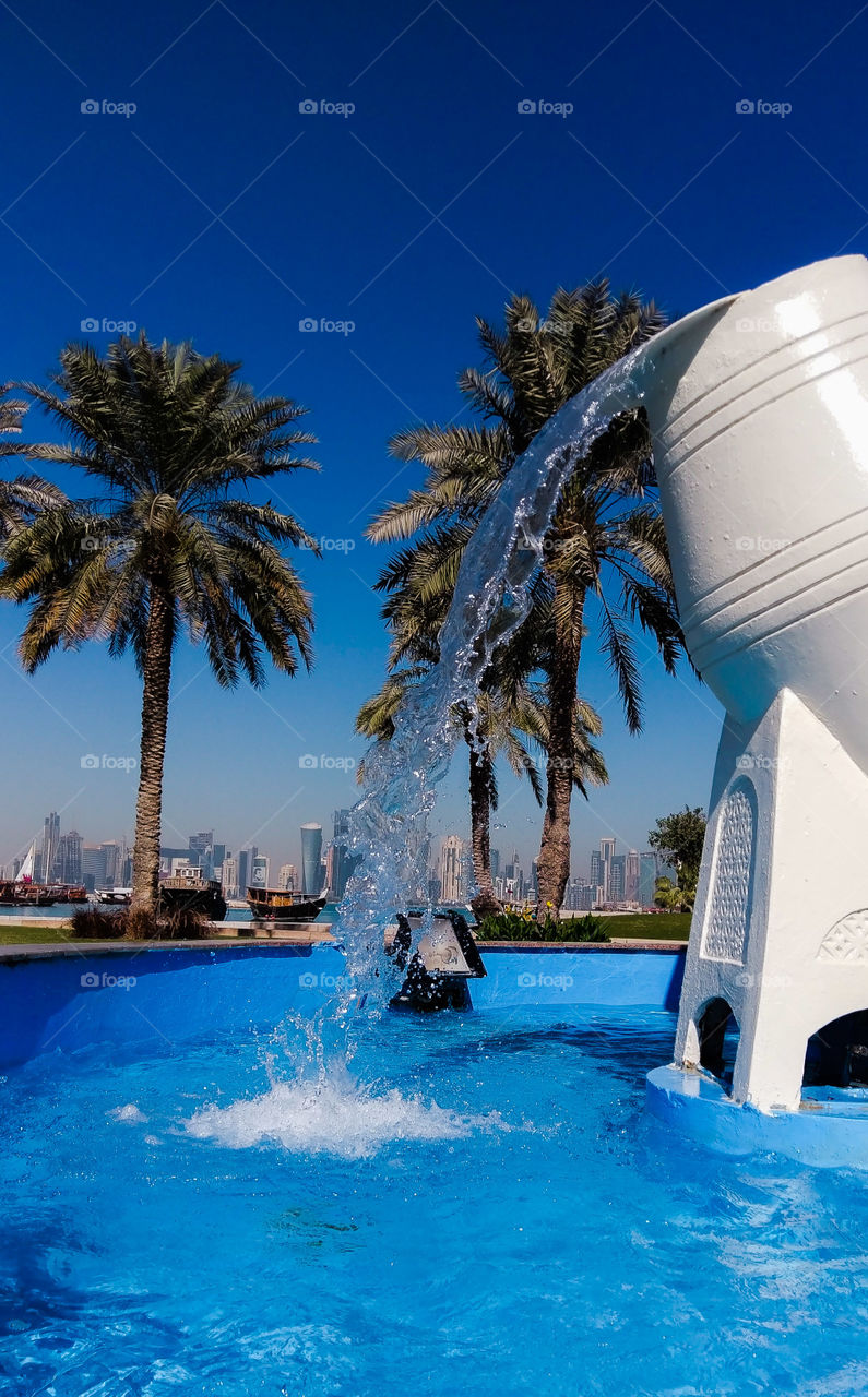 Water Fountain Qatar