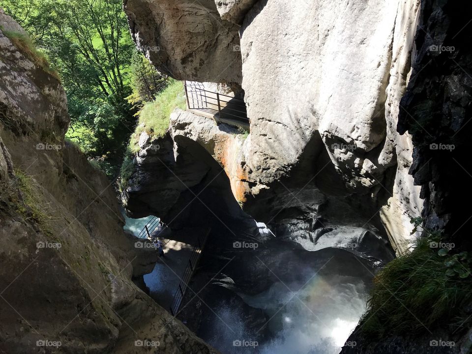 Swiss Trümmelbachfälle 