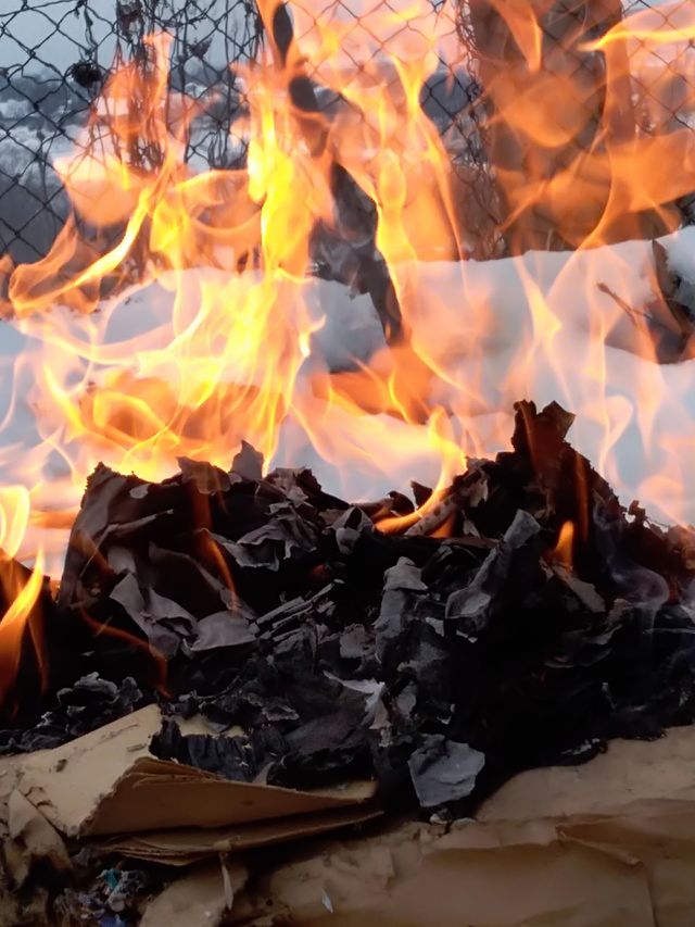 big fire