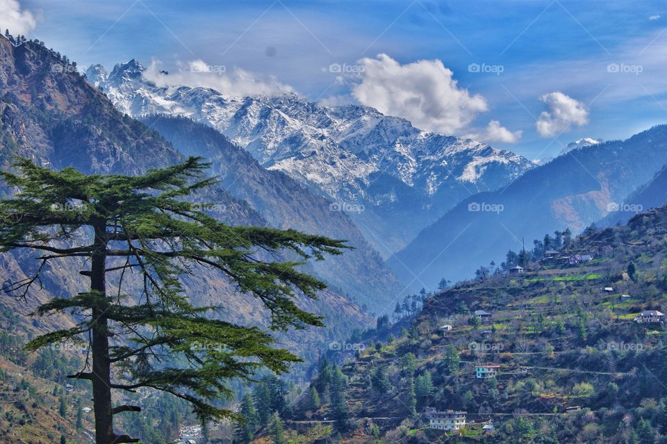 Scenic View of Kasol Himachal Pradesh, India
