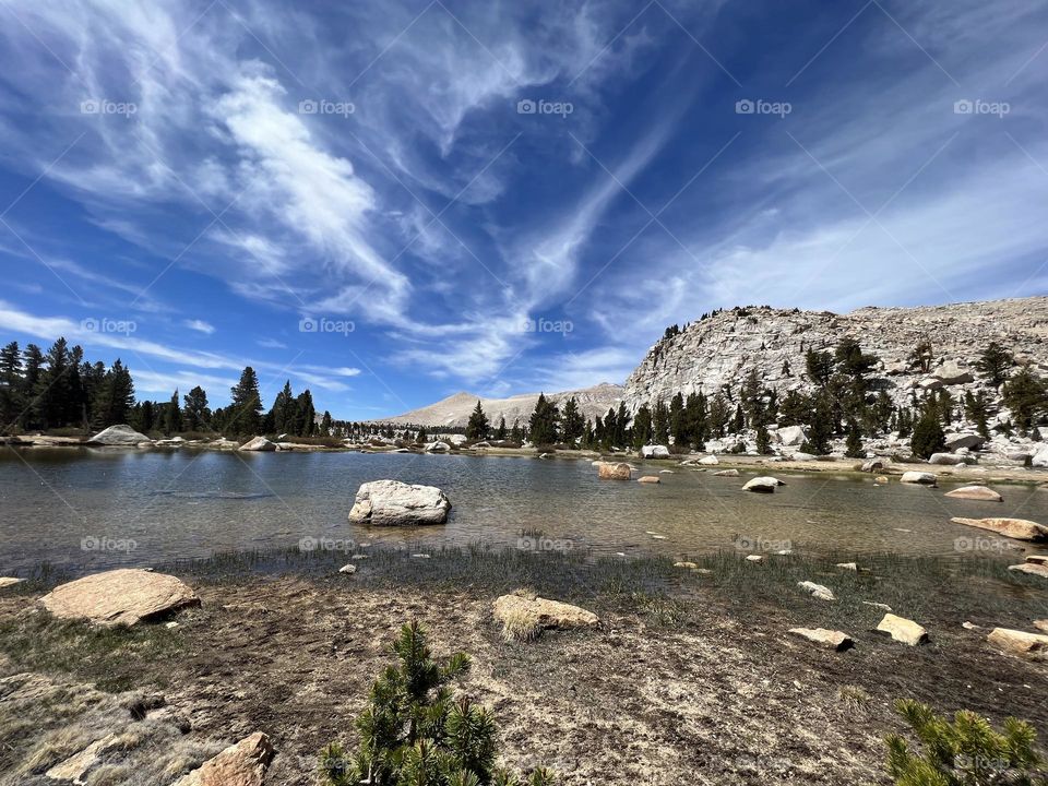 Upper Lake, Mt Langley