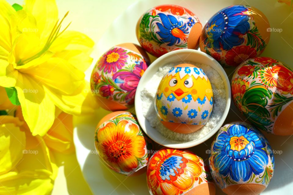 Easter, Decoration, No Person, Flower, Color