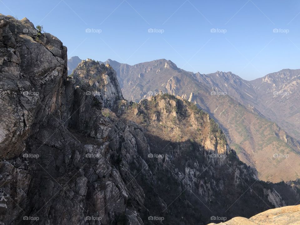 Mountains in Korea 2018