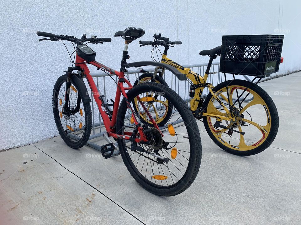 BIKES PARKED