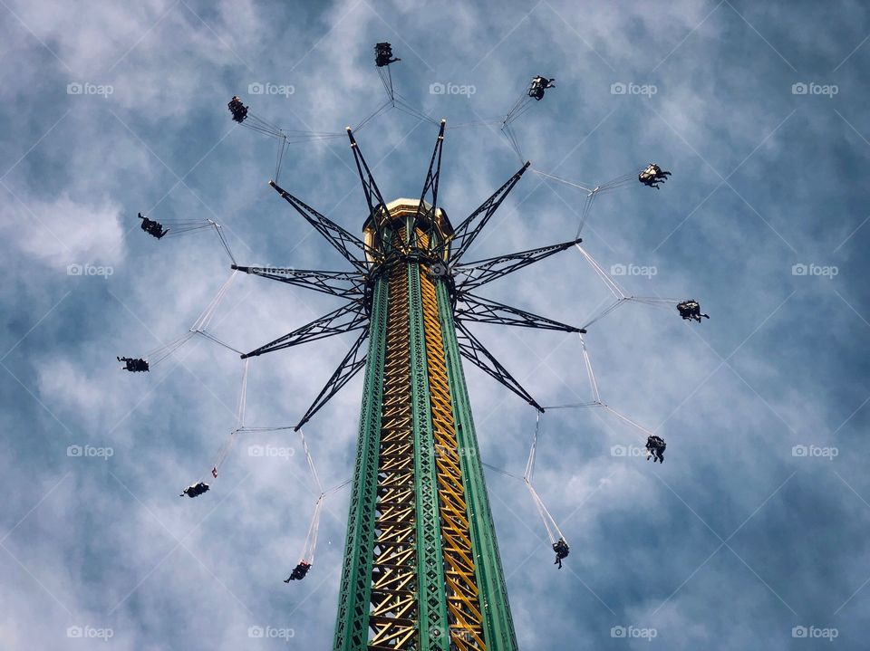 Prater tower in Vienna 