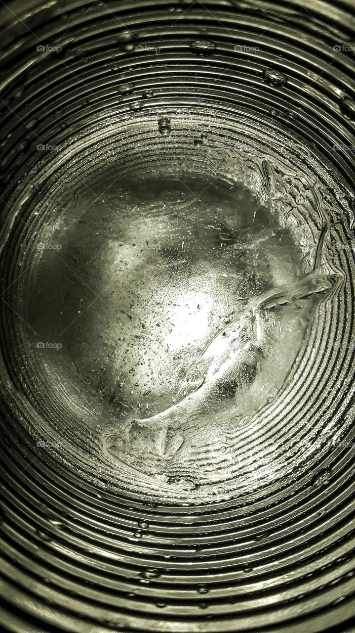 Gelo em como plástico