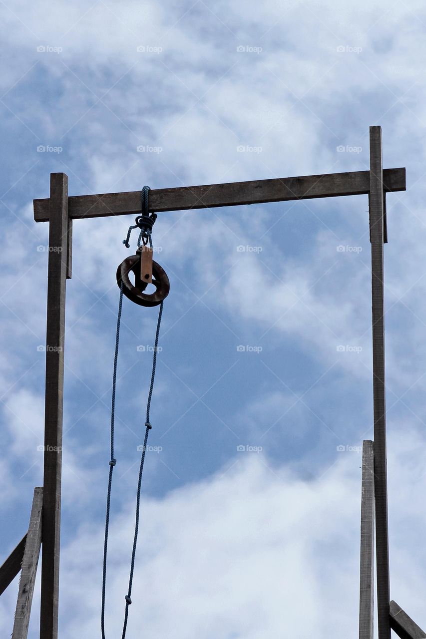 Wood and Metal and the Sky