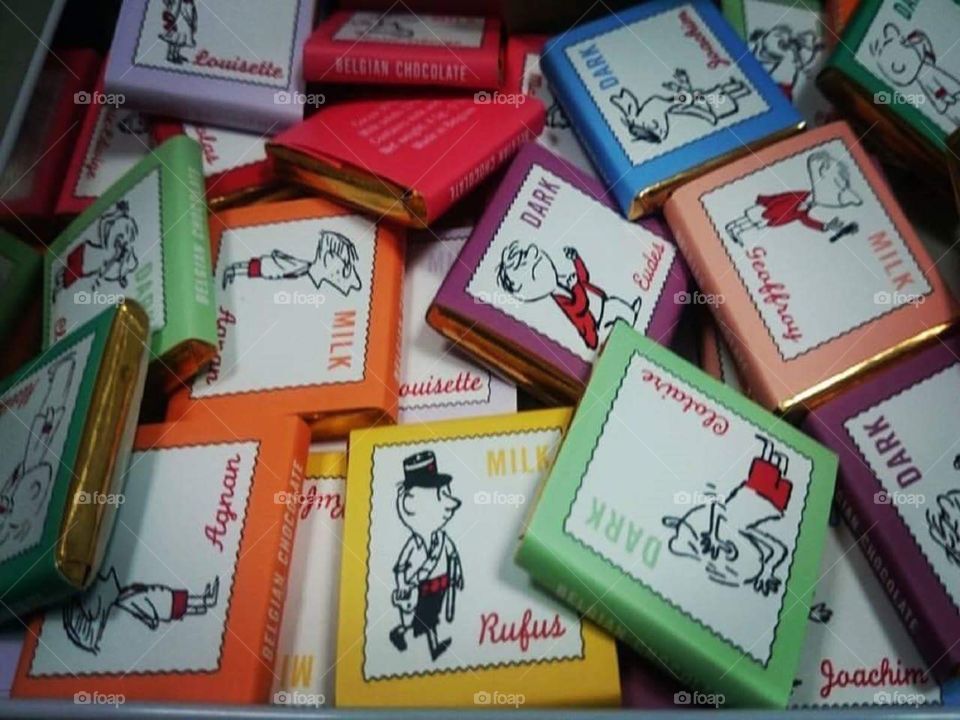 Le Petit Nicolas chocolates..I got Louisette! 