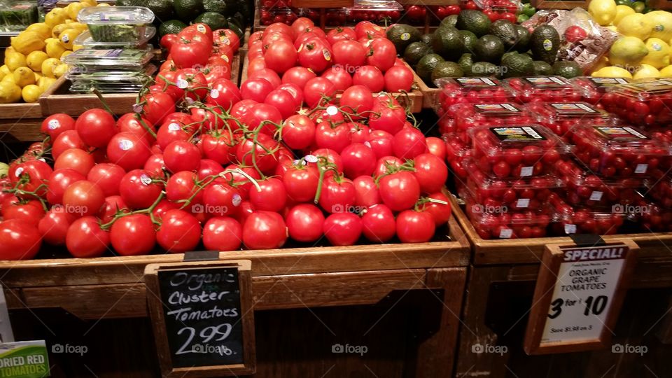 at the market