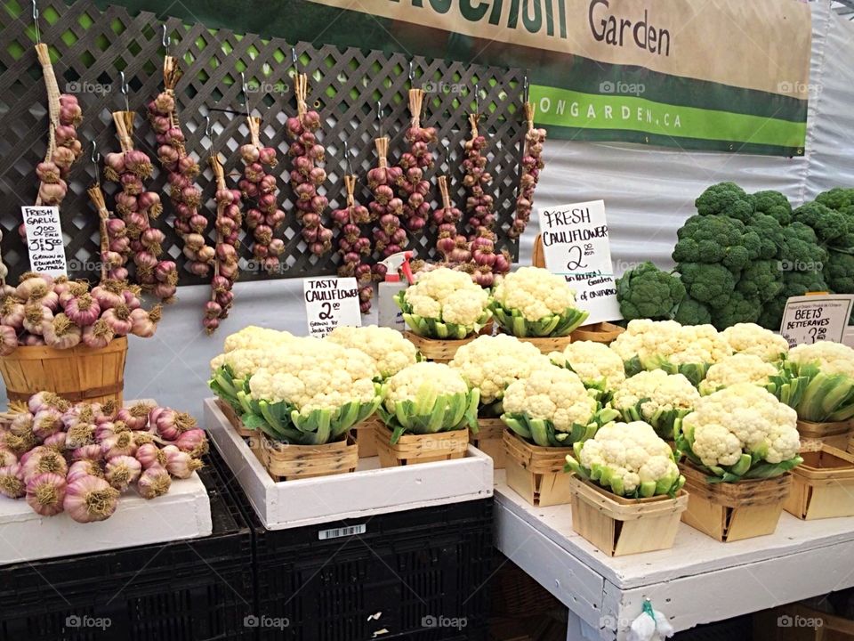 Market vegetables

