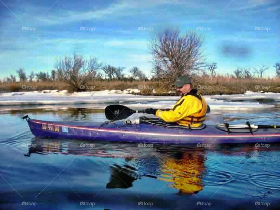 Winter Kayaking