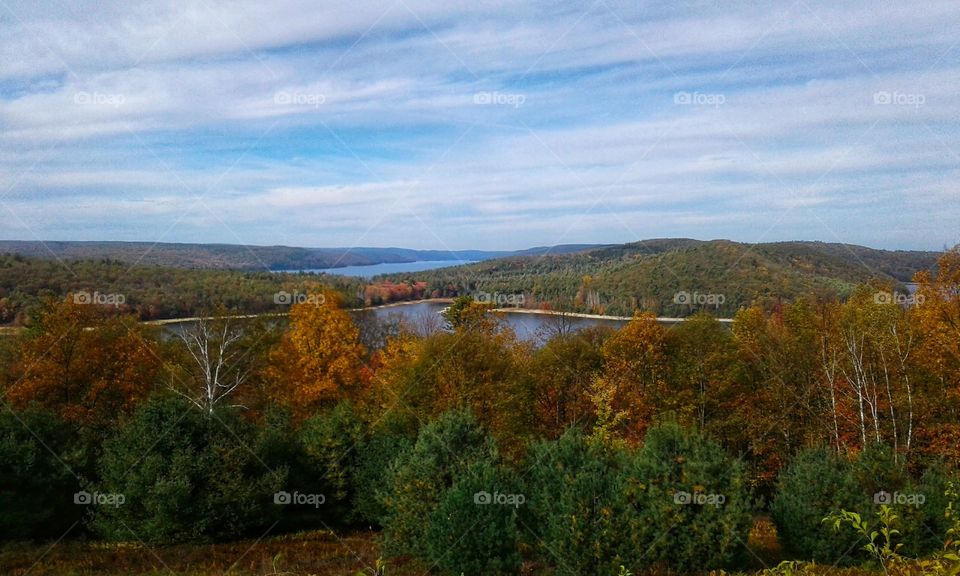 autumn in quabbin