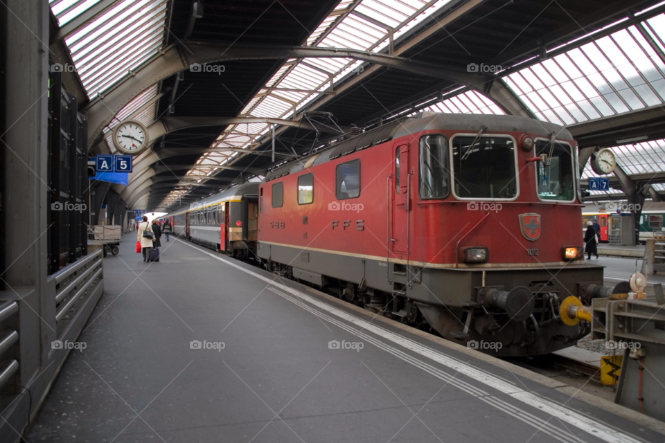 swiss travel train railway by cmosphotos