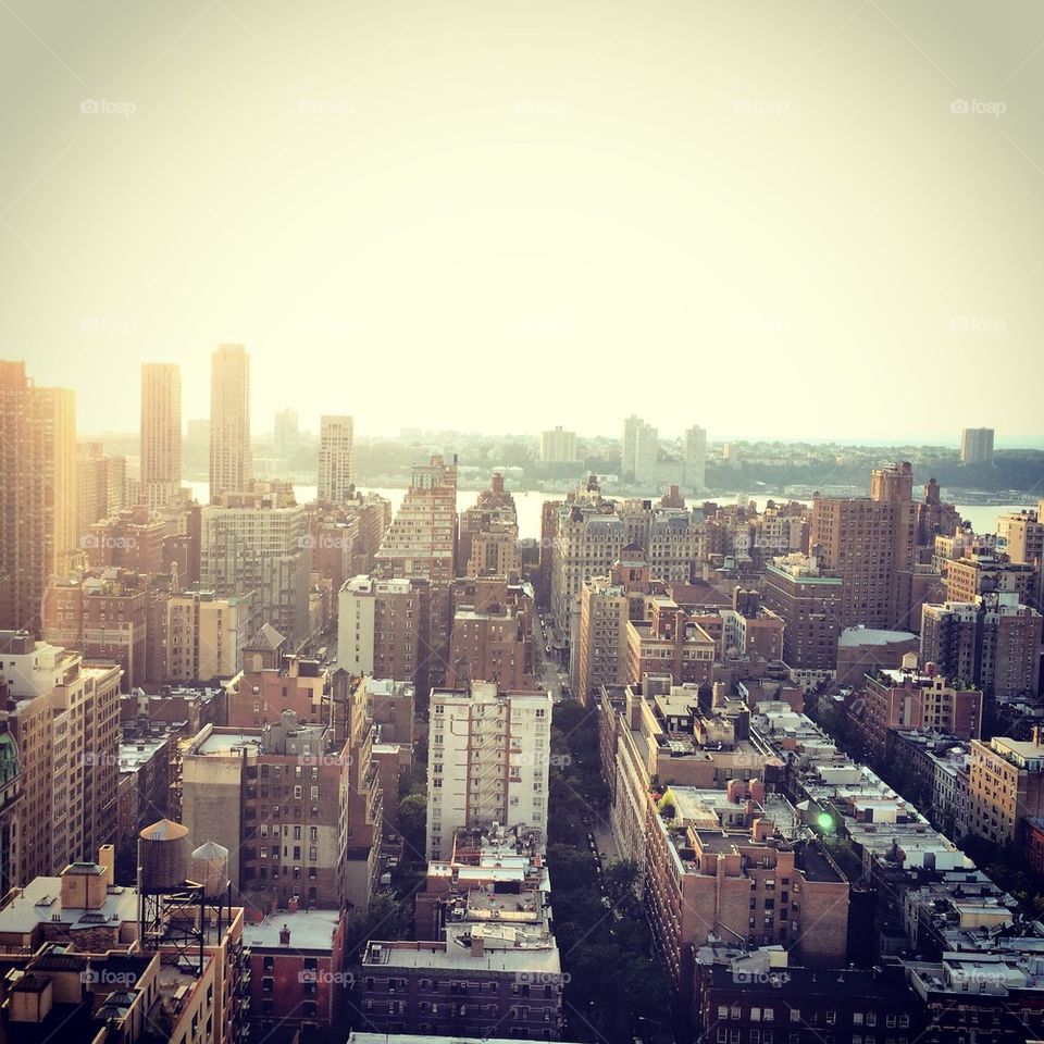 Rooftop View of NYC