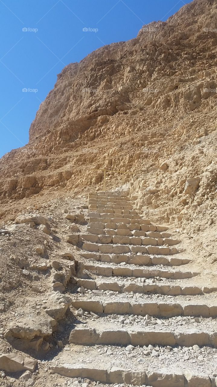 stairs to Masada