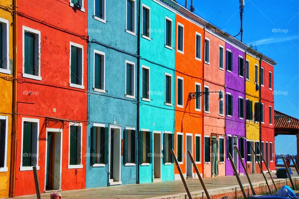 Colorful neighborhood