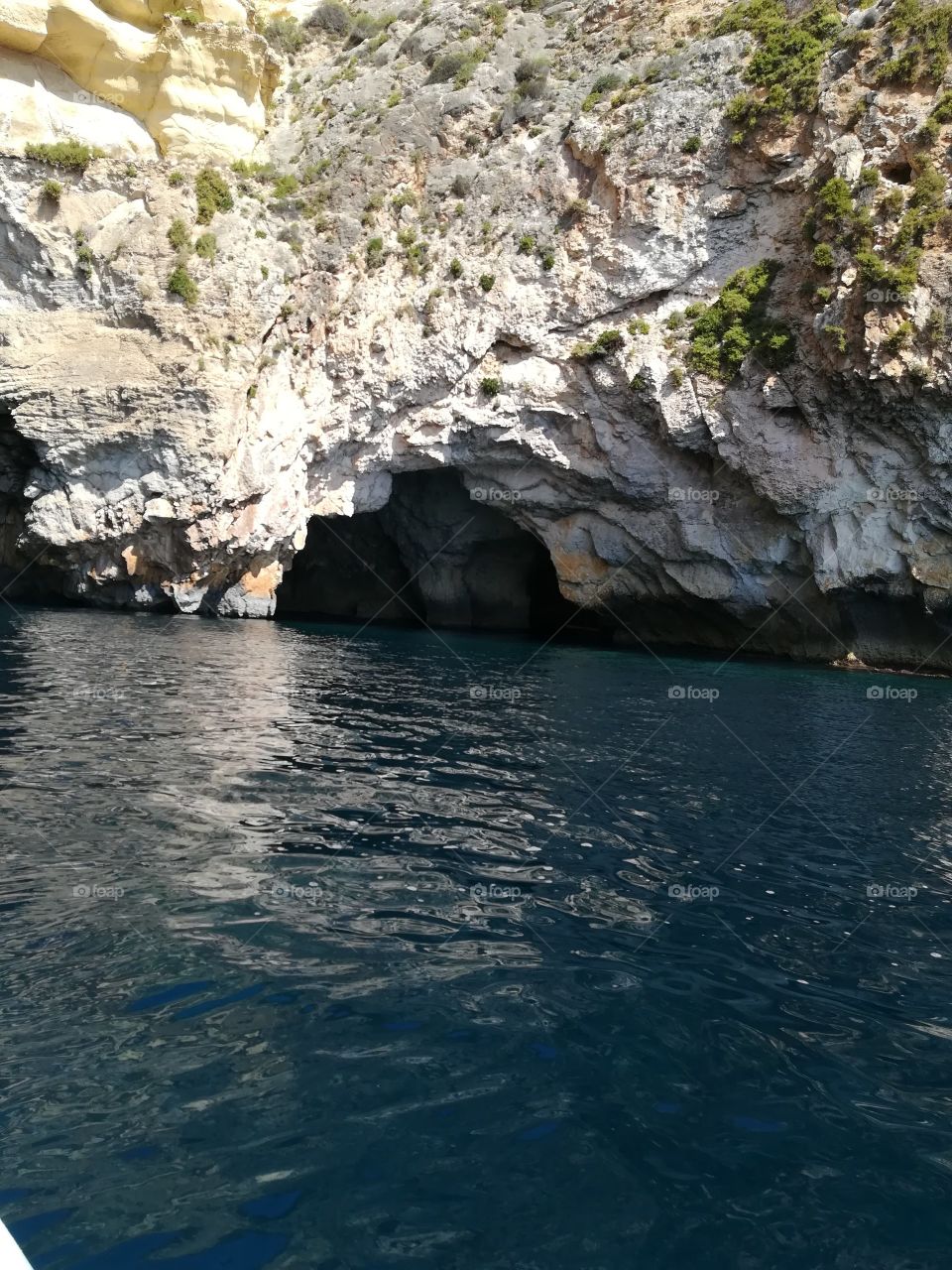 Blue Grotto Malta. Is the one of the most beautiful parts of the island the water is so clear and deep and the caves are out of this word.