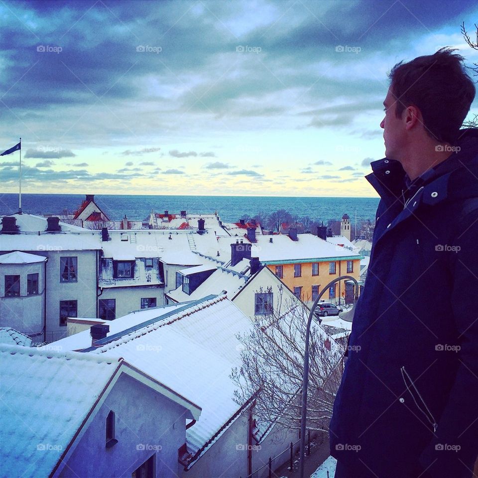 Visby by Winter