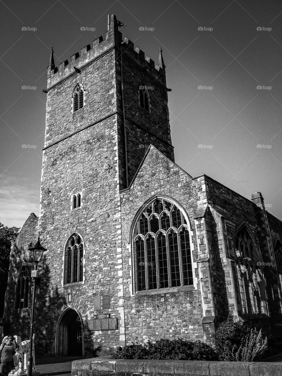 Ruinas Iglesia San Pedro. Ruinas de la Iglesia se San Pedro (Bristol - England)