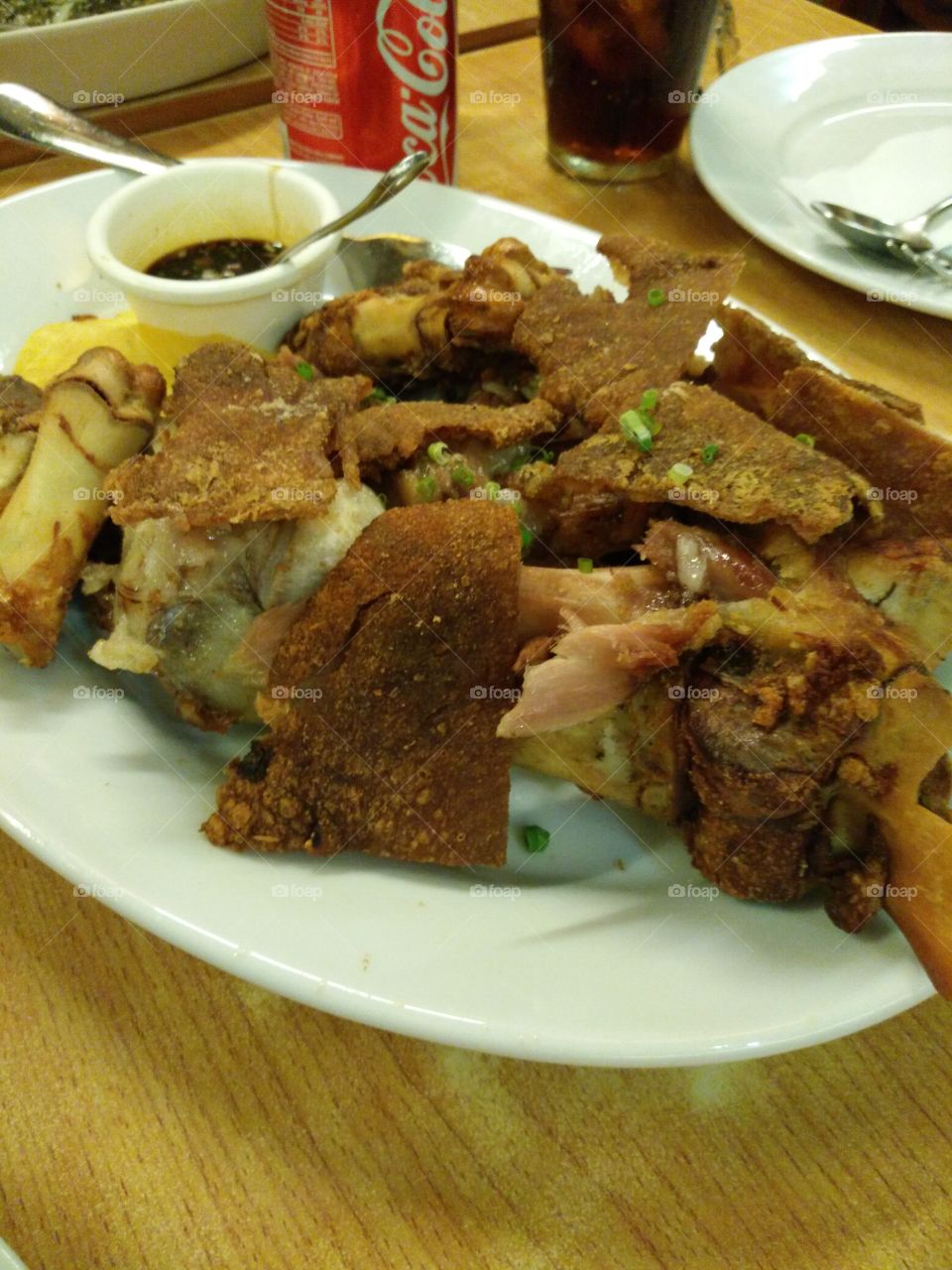 Crispy Pata is a specialty dish in the Philippines. Don't forget to try this!!
