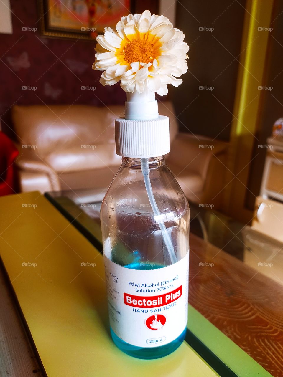 Sanitizer spray with Flowers smell