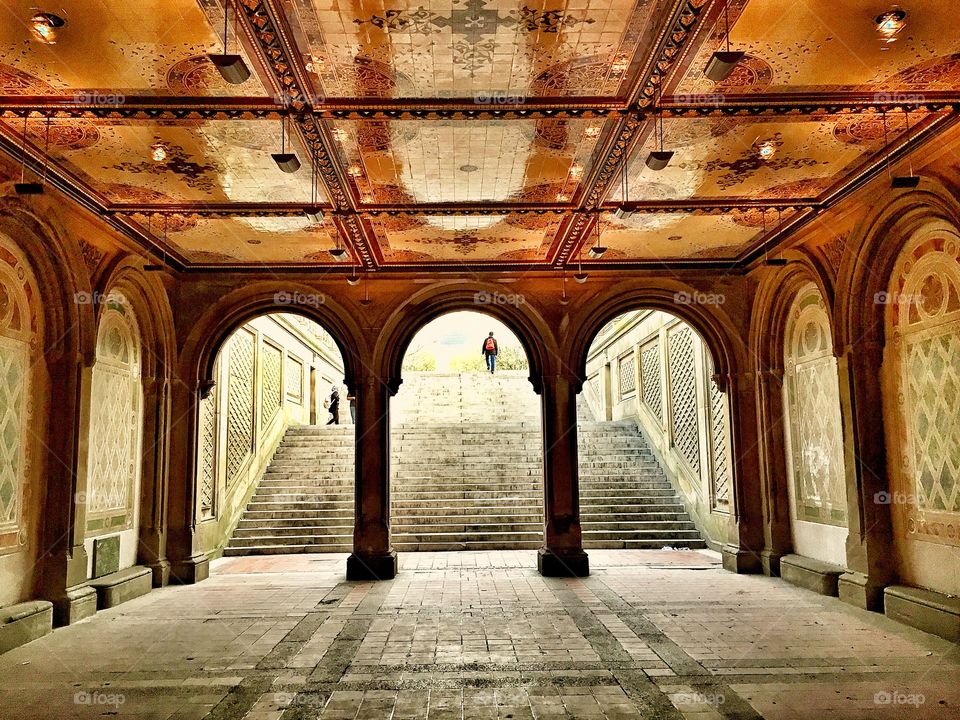 Angel Tunnel, Central Park