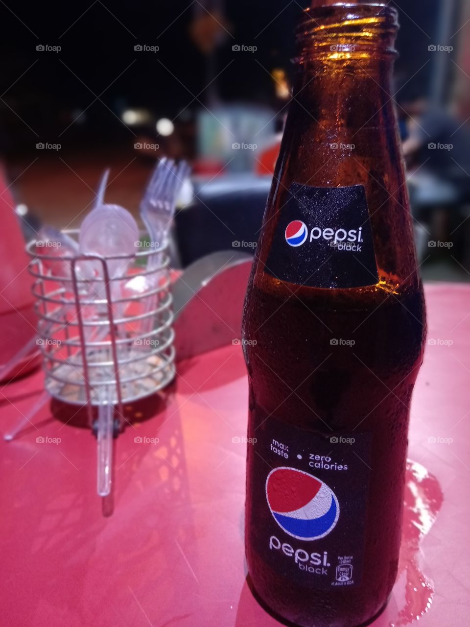 pepsi black zero calories