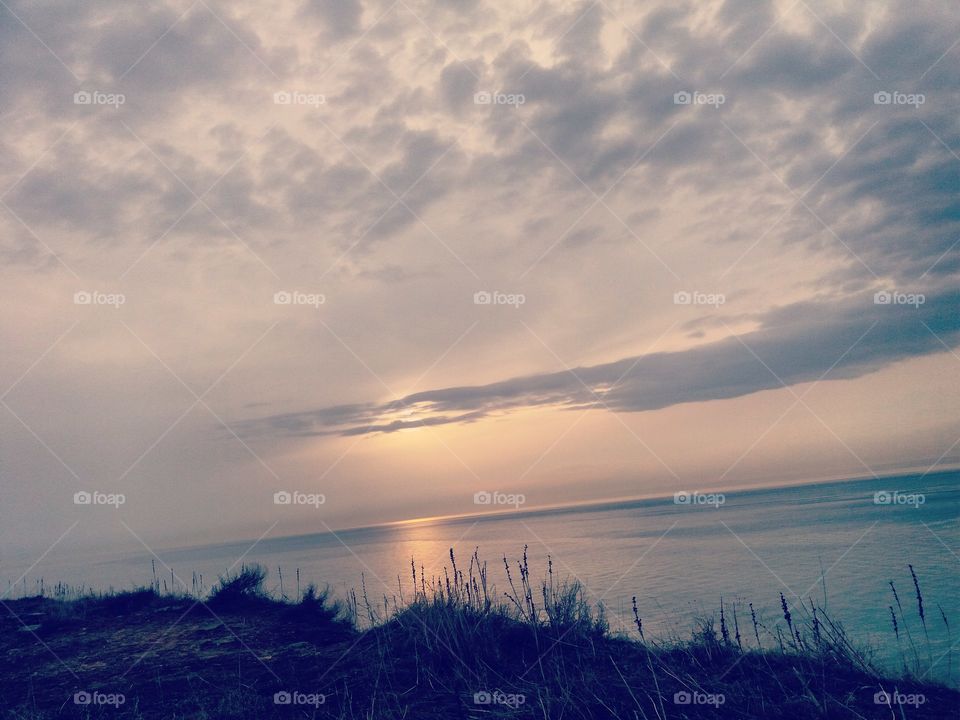 Sunset in Cape Kaliakra, Bulgaria