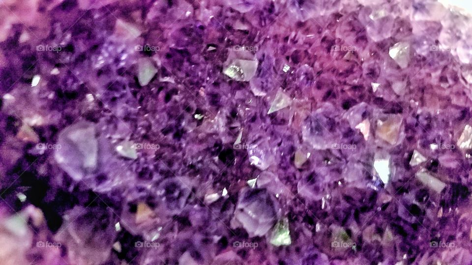 purple amethyst geode