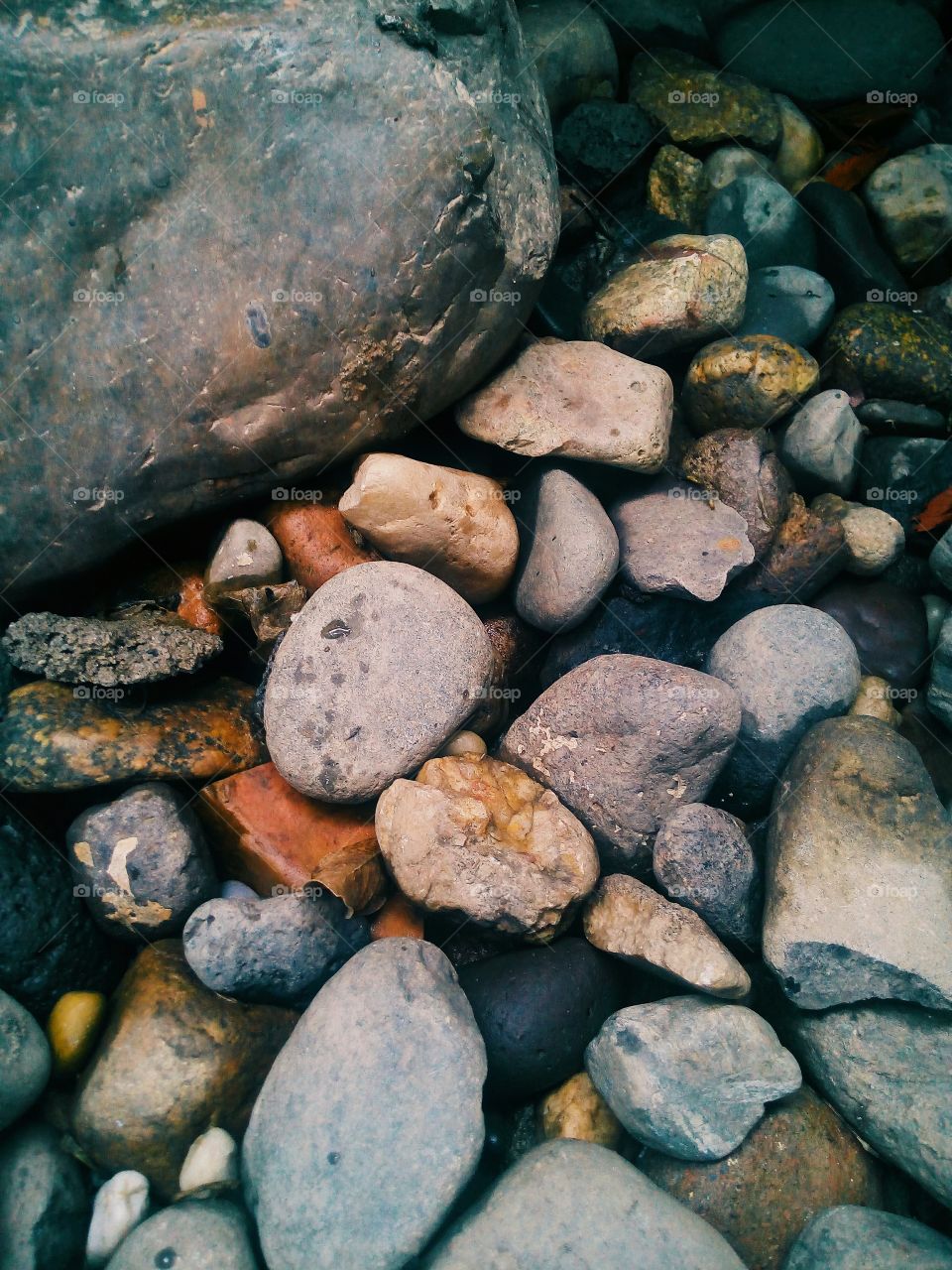 Rocks come in all shapes and sizes, one of the beautys of nature.