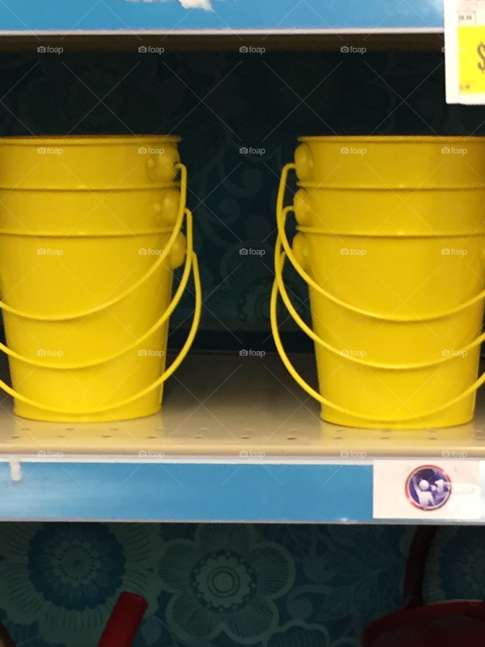 Yellow pails