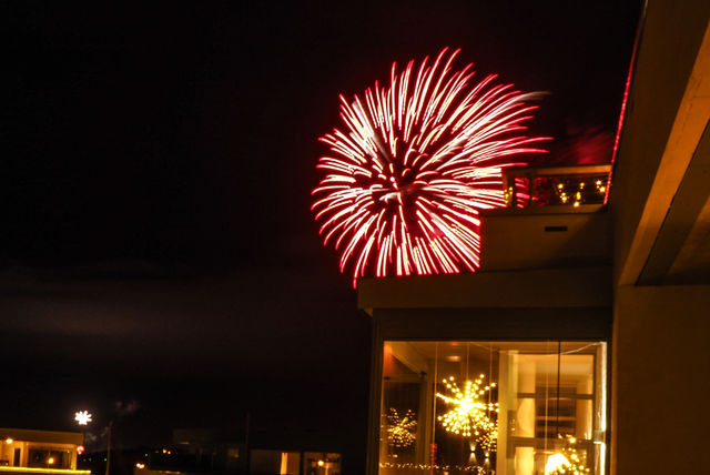 Fireworks. 