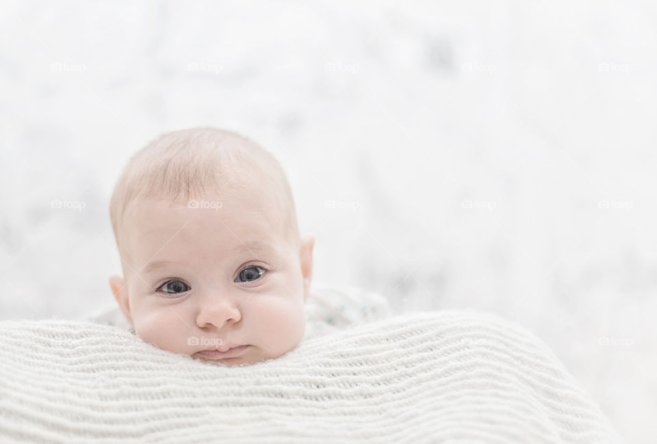 Close-up of a cute boy