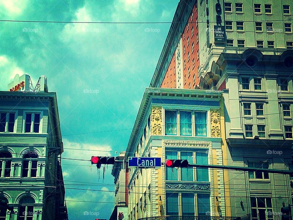 Canal street New Orleans Louisiana