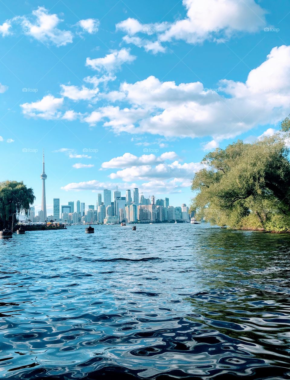 Beautiful Toronto with lake view 