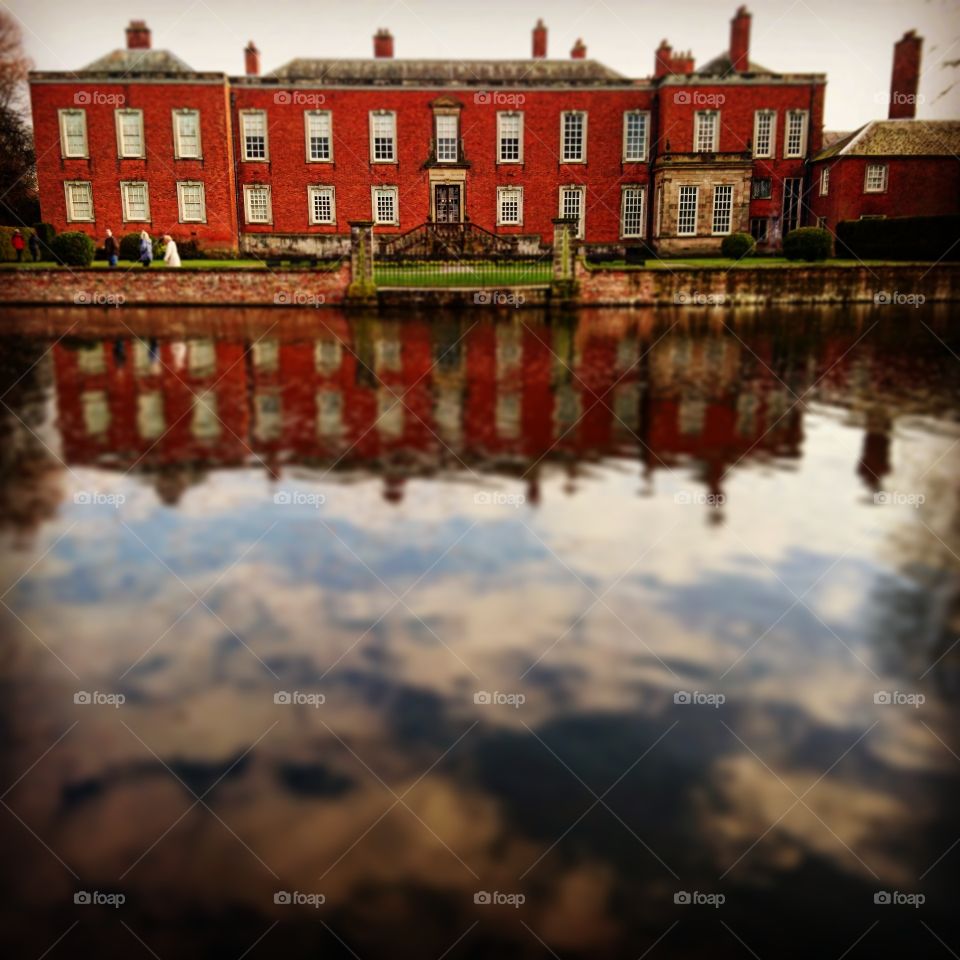 Dunham Massey House Garden View