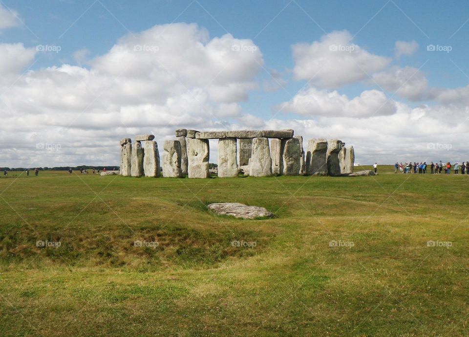 Stonehenge rocks landscape